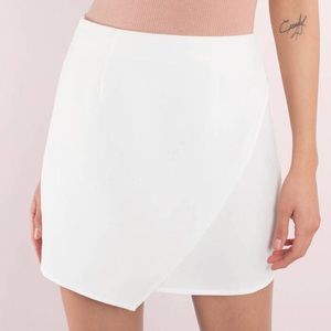 NWT Tobi White Madeline Mini Skirt